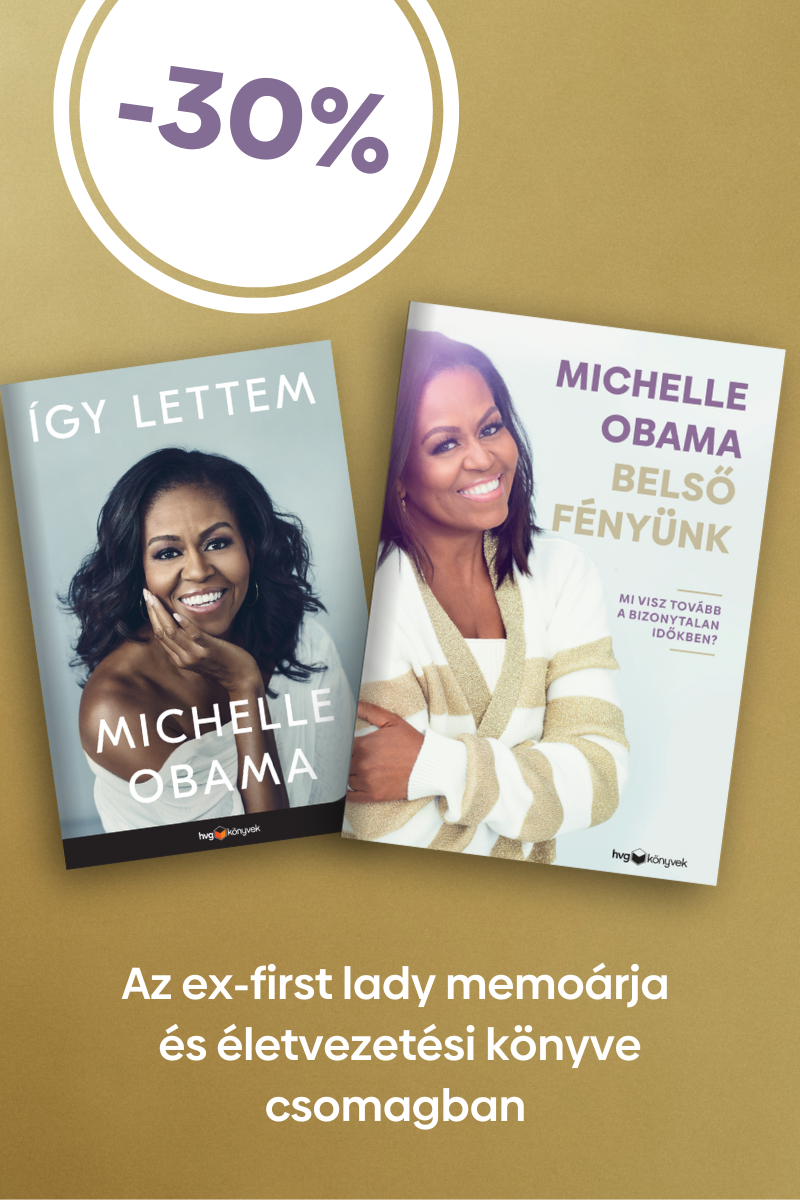 Michelle Obama Így lettem és Belső fényünk könyvcsomag