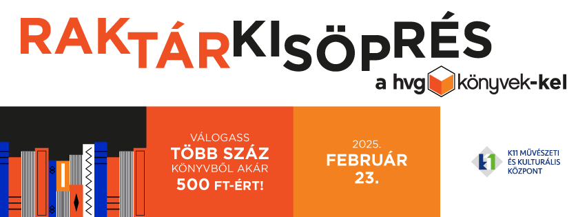 Raktárkisöprés a HVG Könyvekkel 2025