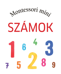 Montessori mini – Számok 