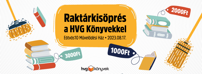 Raktárkisöprés a HVG Könyvekkel