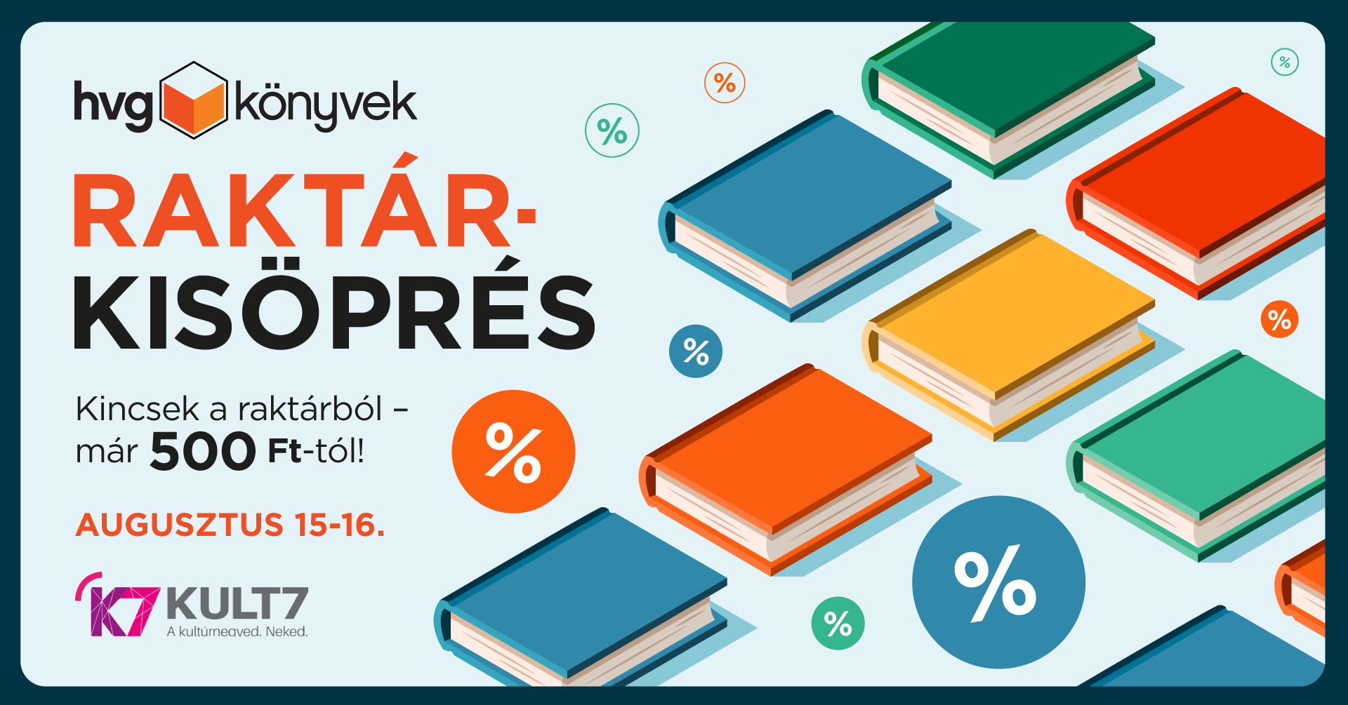 Raktárkisöprés a HVG Könyvekkel